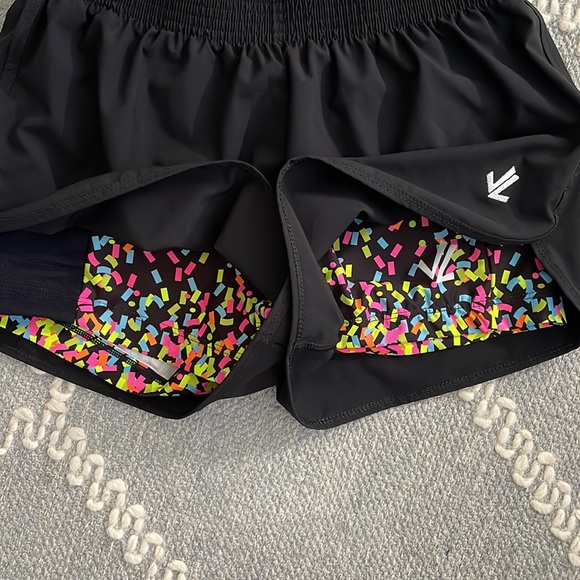 Custom Confetti Double layer running shorts - Picture 3 of 6